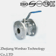 V-Type Stainless Steel Flanged Ball Valve with Direct Mounting Pad